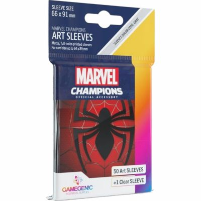 Protges cartes Spciaux  50 Prime Sleeves - 66x91mm Standard Card Game - Marvel Spider-Man