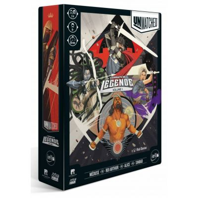 Jeu de Cartes Stratgie Unmatched - Combats de Lgende Volume 1