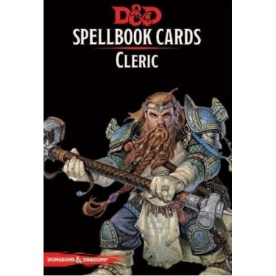 Jeu de Rle Dungeons & Dragons D&D5 Spellbook Cards - Cartes de Sorts - Clerc