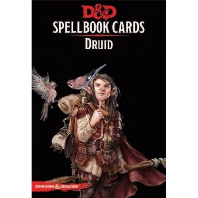 Jeu de Rle Dungeons & Dragons D&D5 Spellbook Cards - Cartes de Sorts - Druide