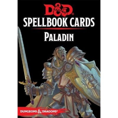 Jeu de Rle Dungeons & Dragons D&D5 Spellbook Cards - Cartes de Sorts - Paladin