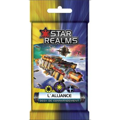 Deck-Building Best-Seller Star Realms : Deck de Commandement de l'Alliance