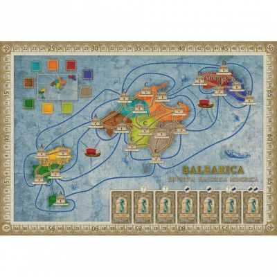 Jeu de Plateau Stratgie Concordia: Balearica & Italia