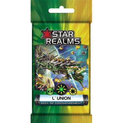 Deck-Building Best-Seller Star Realms : Deck de Commandement de l'Union