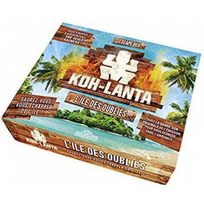 Aventure Coopration Escape Box - Koh-Lanta : L'le des oublis