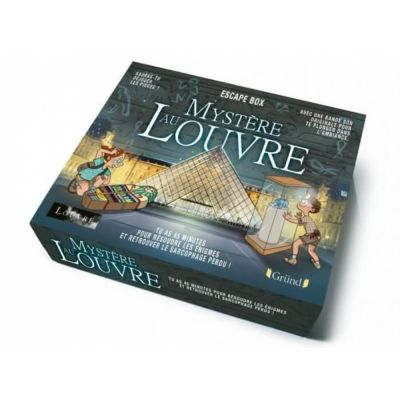 Enigme Coopération Escape Box - Mystère au Louvre