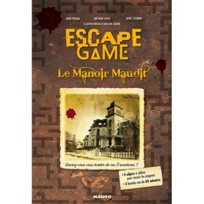 Escape Game Best-Seller Escape Game - Le Manoir Maudit