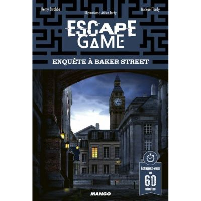 Escape Game Best-Seller Escape Game - Enqute  Baker Street