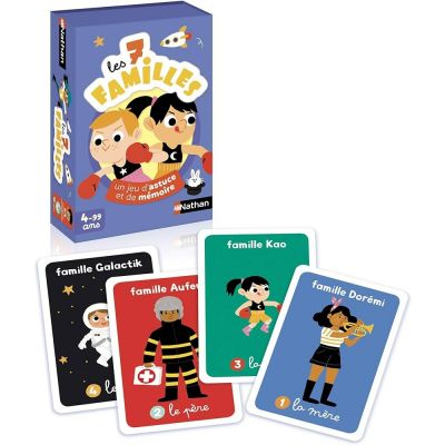 Jeu de Cartes Enfant Les 7 Familles