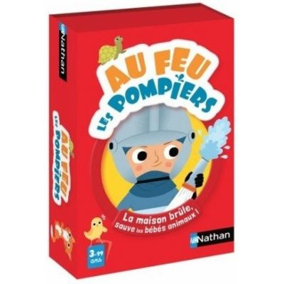 Jeu de Cartes Enfant Au Feu les Pompiers !