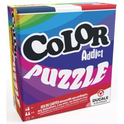 Jeu de Cartes Ambiance Color Addict Puzzle