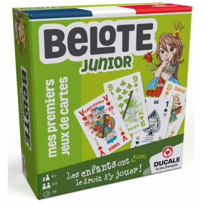 Jeu de Cartes Enfant Belote Junior - Mes premiers jeux de cartes
