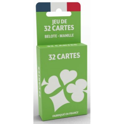 Jeu de Cartes  Jeu de 32 cartes - Basic Ecopack