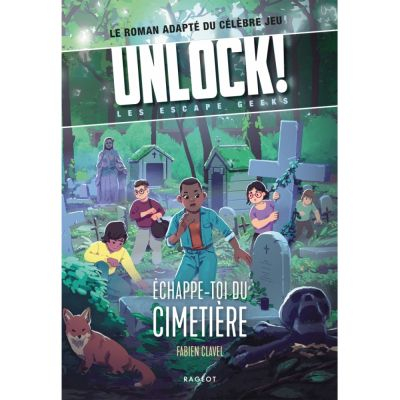 Enigme Best-Seller Unlock les escapes geeks - Echappe-toi du Cimetire !