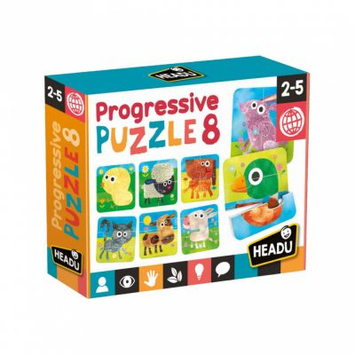 Ludo-Educatif Enfant Progressive Puzzle 8