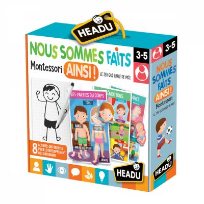 Ludo-Educatif Enfant Nous sommes faits ainsi ! Montessori