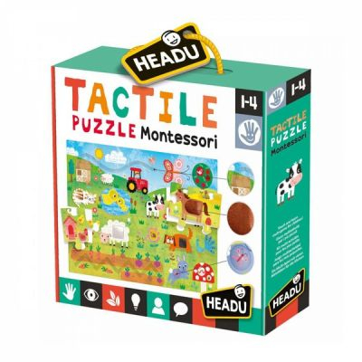 Ludo-Educatif Enfant Tactile Puzzle Montessori