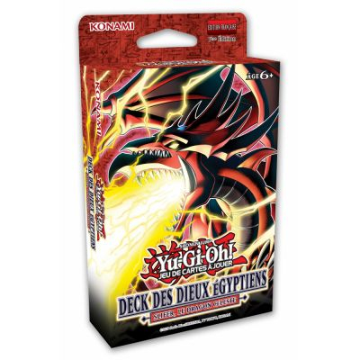 Decks de Structure Yu-Gi-Oh! Deck Des Dieux Egyptiens - Slifer le Dragon Cleste