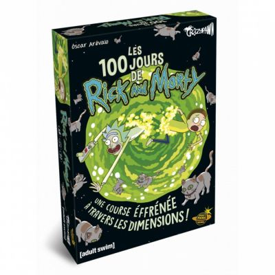 Jeu de Plateau Pop-Culture Les 100 Jours de Rick and Morty