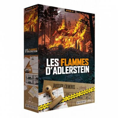 Enigme Enqute Les Flammes D'Adlerstein