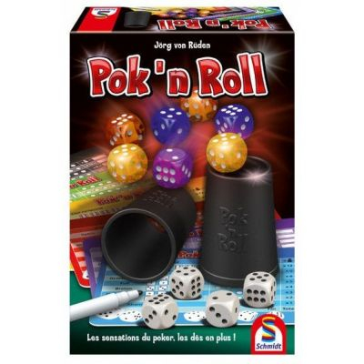 Jeu de Plateau Roll and write Pok'n'Roll