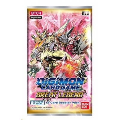 Booster Anglais Digimon Card Game BT04 - Great Legend