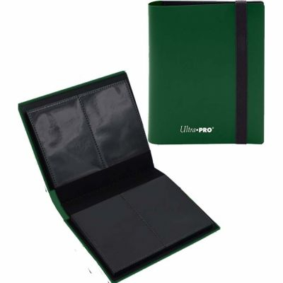 Portfolio  Pro-binder - Eclipse - Forest Green - 80 Cases (20 Pages De 4)