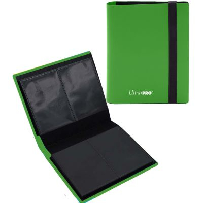Portfolio  Pro-binder - Eclipse - Lime Green - 80 Cases (20 Pages De 4)