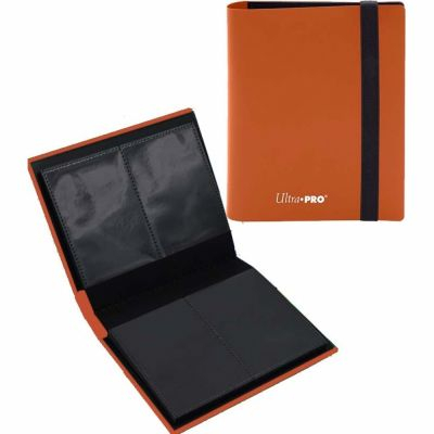 Portfolio  Pro-binder - Eclipse - Pumpkin Orange - 80 Cases (20 Pages De 4)