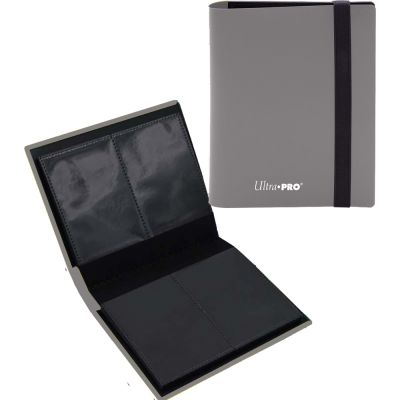 Portfolio 2 Cases  Pro-binder - Eclipse - Smokey Grey - 80 Cases (20 Pages De 4)