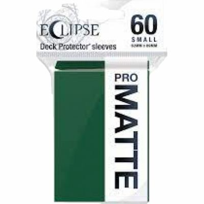 Protges Cartes Format JAP  Sleeves Ultra-pro Mini Par 60 Eclipse Pro Matte Vert fort (Forest Green)