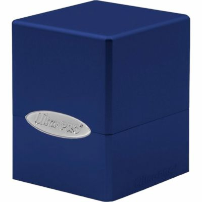 Deck Box  Satin Cube Deck Box Pacific Blue 