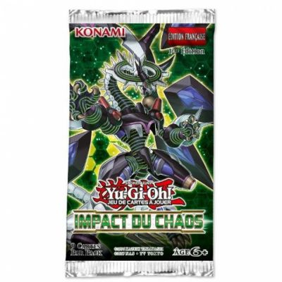 Booster Franais sous Blisters Yu-Gi-Oh! Impact du chaos - blister