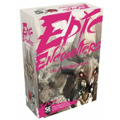 Figurine Jeu de Rle Epic Encounters - Lair of the Red Dragon