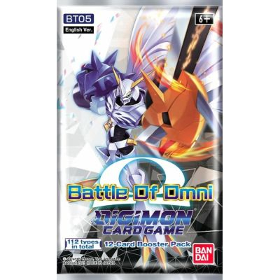 Booster Anglais Digimon Card Game BT05 - Battle of Omni