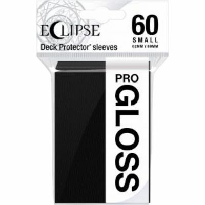 Protèges Cartes Format JAP  Sleeves Ultra-pro Mini Par 60 Eclipse Pro Gloss Noir (Jet Black)