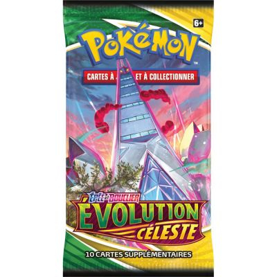 Booster Franais Pokmon EB07 - pe et Bouclier 7 : volution Cleste