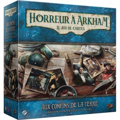 Jeu de Plateau Aventure Horreur  Arkham : Le Jeu de Cartes - Aux Confins de la Terre : Extension Investigateur