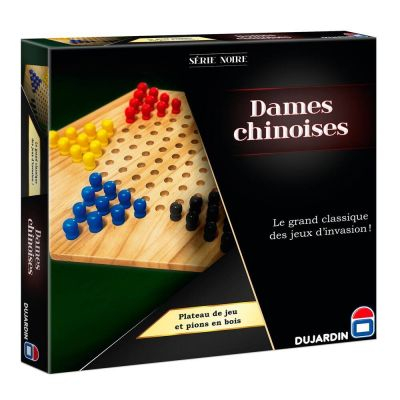 Jeu de Plateau Gestion Dames chinoises - Srie Noire