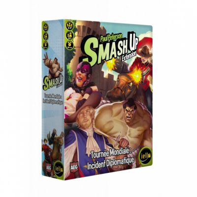 Jeu de Cartes Stratgie Smash Up - Tourne Mondiale : Incident Diplomatique