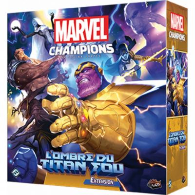 Jeu de Cartes Best-Seller Marvel Champions - L'ombre du Titan Fou