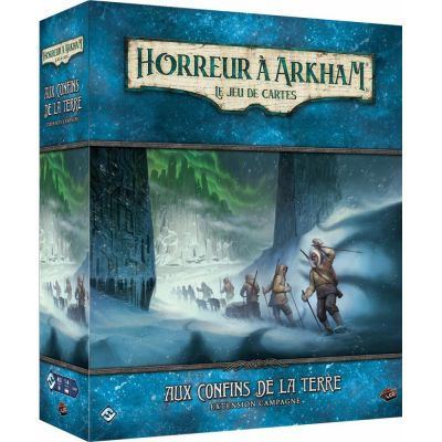 Deck-Building Aventure Horreur  Arkham : Le Jeu de Cartes - Extension Campagne - Aux Confins de la Terre
