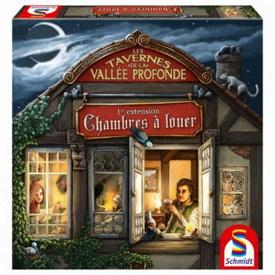 Jeu de Cartes Stratgie Les tavernes de la valle profonde - Extension : Chambres  louer