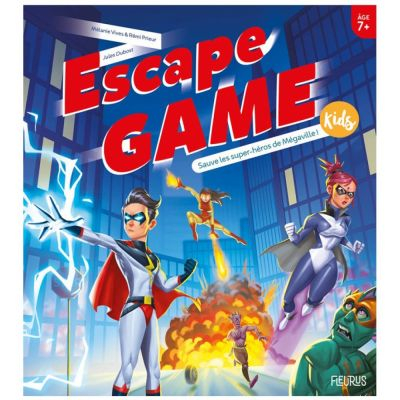 Enqute Enfant Escape Kids 06 - Sauve les super-hros de Mgaville !