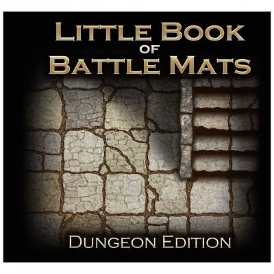Tapis de Jeu et Wall Scroll Jeu de Rle Little Book of Battle Mats : Dungeon Edition