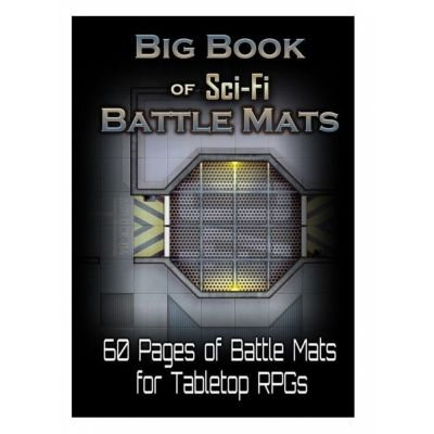 Tapis de Jeu et Wall Scroll Jeu de Rle Big Book of Sci-Fi Battle Mats (A4)