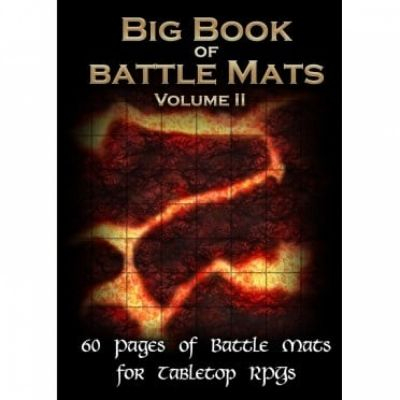 Tapis de Jeu et Wall Scroll Jeu de Rle Big Book of Battle Mats volume 2 (A4)