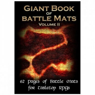Tapis de Jeu et Wall Scroll Jeu de Rle Giant Book of Battle Mats volume 2 (A3)