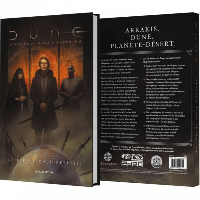 Jeu de Rle Aventure Dune : Aventure dans l'Imperium - Livre de base