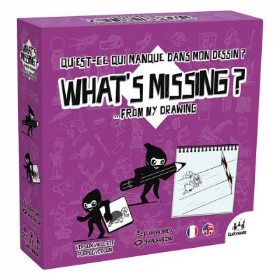 Jeu de devinettes Rflexion What's Missing ? - Edition violette